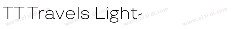 TT Travels Light字体转换